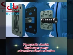 Precisión 220v de acero inoxidable bomba de diafragma de aire ajustable presión y velocidad de flujo