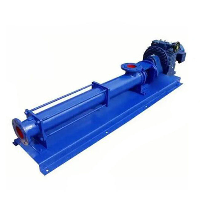 Bomba de rosca 1.5kw de la depuradora de aguas residuales de la bomba del barro durable