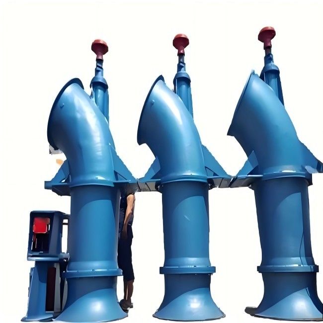 Bombas de codo / hélice 10-35000M3/H Flujo 1-25m Cabeza para la estación de bombeo