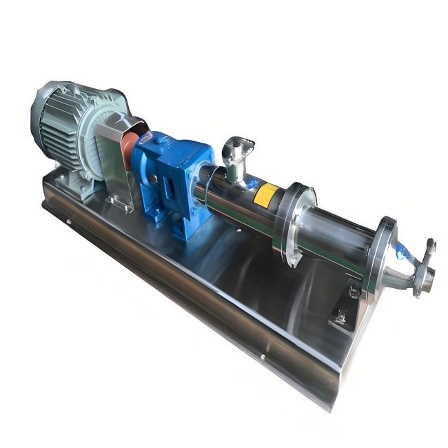 Bomba de rosca 1.5kw de la depuradora de aguas residuales de la bomba del barro durable
