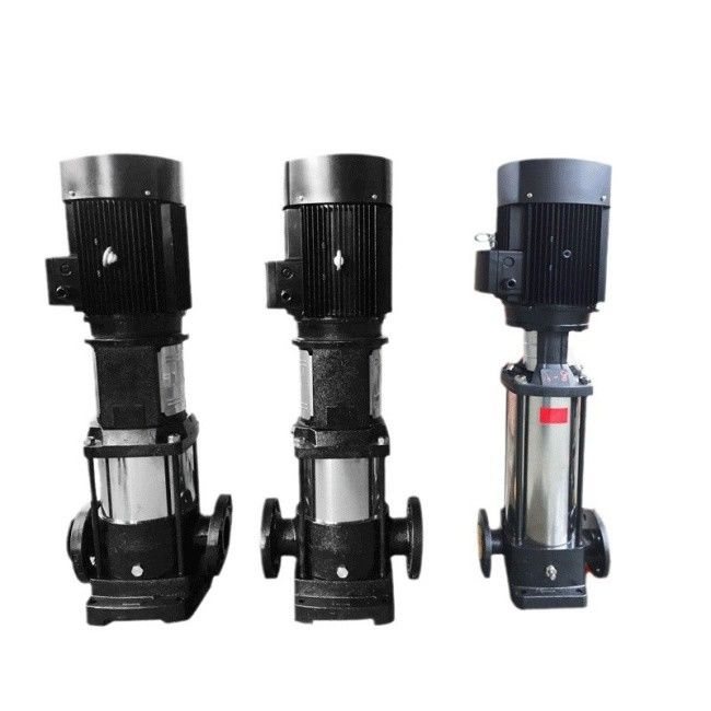 Bomba de carga pesada SS304 de varias etapas vertical para necesidades industriales de transferencia de agua