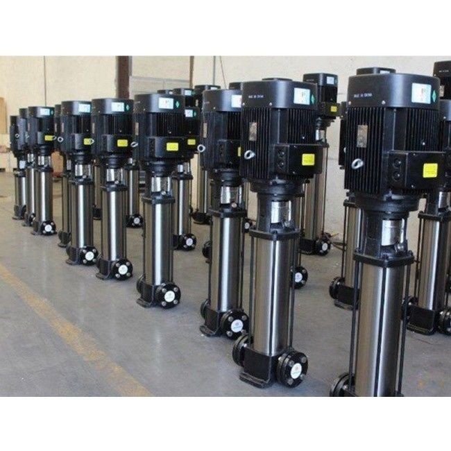 Bomba de carga pesada SS304 de varias etapas vertical para necesidades industriales de transferencia de agua
