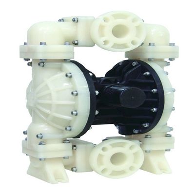 12m3/h Flujo 50m Cabeza Bombas de diafragma de aire de ingeniería plástico para productos químicos